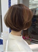 乾かすだけ!お手入れ簡単丸みボブ