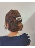 【neolive cino 登戸】ボブでも出来るラフハーフアップ