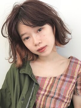 コス(kos) 春ボブ＊インナーカラー