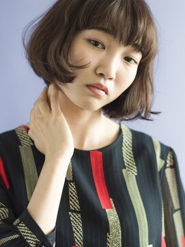 キープへアデザイン(keep hair design) ちょっぴりモードなボブパーマスタイル（木田昌吾）