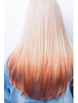 リジョイスヘア(REJOICE hair)&nbsp;【REJOICE hair】オレンジグラデーション　sakuma