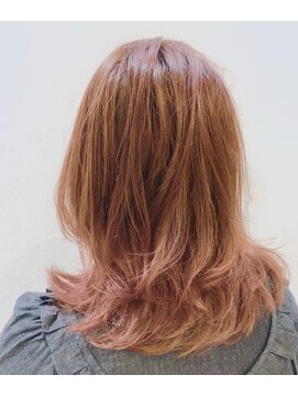 シアン 日暮里店(Cyan) 【Cyan】ピンクベージュ×グラデーション