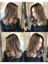 トルネード(TORNADO)&nbsp;チョコレートカラーナチュラルバレイヤージュ