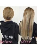 あるじゃんすー 町田店&nbsp;ハイライト×ローライト#シールエクステ#ハイライトカラー#町田