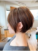 【Elsa元町・三宮】ミニーショート×サマーグレージュ