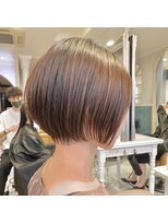 ロンドフルール 大宮東口(Lond fleur) Lond fleur林　丸みショートボブ　ショコラアッシュ