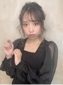 ハッシュカット/グレージュ/デザインカラー/ツートンカラー/町田