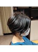 ショートレイヤー　ショートボブ