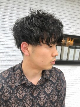 アーチ ブランチ 岡山北長瀬店(ARCH) マッシュ ソフトツイストパーマ