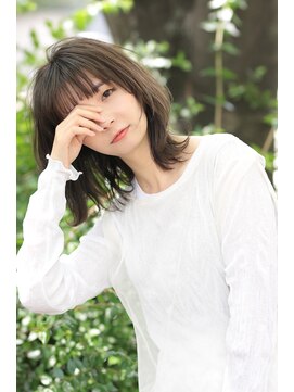 プランツヘアー 大人ミディアムレイヤー20代30代40代