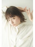 抜け感抜群のやわらかミディアム