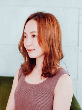 ナウラ(Naurra) やわらかウェーブミディ/20代/30代/40代/水島/倉敷