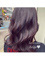 ヒップスデコ(Hip's deco)&nbsp;【大人可愛いガーリーカラー】ラベンダーベージュ