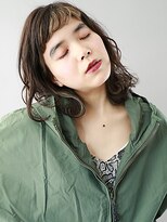 フリップビーアヴェダ(FLIP B AVEDA)&nbsp;【本八幡FLIP B AVEDA】セミウェットなウェーブミディ