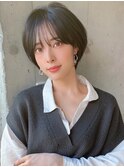 30代40代50代◎大人ナチュラルショートボブ　表参道