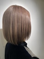 ムーン(moon) #縮毛矯正 #ストレート #ミニウルフ #テラコッタ #くすみブルー