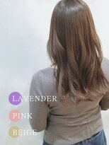 ノル(nol.) シークレットハイライトでつくるラベンダーピンクベージュ