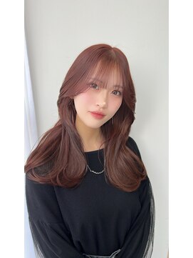 イオエ 岡本(ioe) 髪質改善/チェリーブラウン/モード/ダークアッシュ/イメチェン