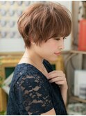 ★レトロガーリーユニセックスマッシュヘアー20代30代40代★9