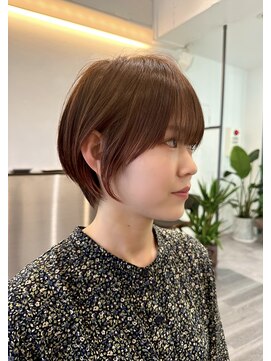 ビューエヒメ(VIEW EHIME) 大人ラフウェーブ20代30代40代ボブブラウンスウィングショート