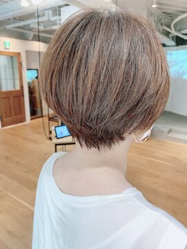 ノル(Knoll) ショートボブ/イメチェン/フルバング/似合わせカット銀座/日比谷