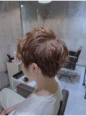 スパイラルパーマ