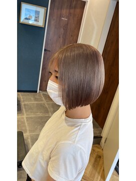 エンカウントバイマハロ 千葉(encount by mahalo) ミルクティーカラー