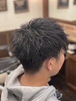 ヒロギンザバーバーショップ 神楽坂店(HIRO GINZA BARBER SHOP)&nbsp;縦落ちツイストパーマ