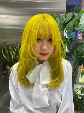 ゼスト 八王子店(ZEST) イエローカラー/ハイトーン/【永尾しおり】