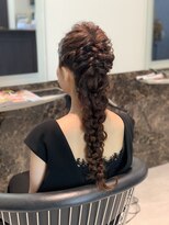 ビジョルノ つくばみどりの店(Begiorno)&nbsp;褒められる♪編みおろし二次会シニヨンヘアセット大人美人