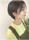 コンパクトショート / 透け感バング