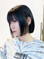 アルバム 池袋(ALBUM)&nbsp;ミニマルボブ__ハッシュカットフルバング_ba464123
