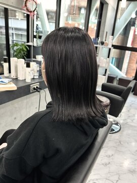 エンディアリング 東銀座(Endearing) 銀座/東銀座/切りっぱなしボブ/エアリーロング/ブラウン