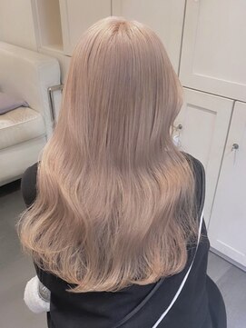 ベレーザ 渋谷(BELEZA) 3637ミルクティーアッシュベージュハイトーンカラー韓国レイヤー