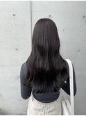 透明感カラー暗めブラウン透明感立体感30代40代美シルエット