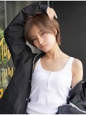 【GEEKS渋谷】ナチュラルショートウルフ/20代30代/小顔/夏カラー