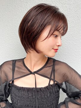 アフロート ディル(AFLOAT D'L) くびれヘアデジタルパーマチェリーブラウン