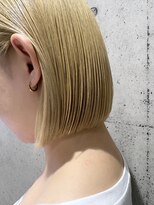 サロンドフィール 豊岡店(Salon de feel)&nbsp;切りっぱなし/ボブ/ハイトーン/ダブルカラー