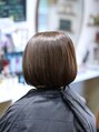 しもやま美容室 まとまりのあるボブスタイル