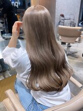 《*長く楽しめるカラーを*》色持ちが良いため、理想のヘアカラーを思う存分お楽しみ頂けます◎[ブリーチ]