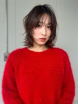 シティ(sity.)&nbsp;マロンブラウン　ボブ　レイヤーカット