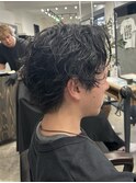 スパイキーショート/ジェットモヒカン/ショートバング/men's