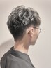 【メンズ限定】カット+眉カット+頭皮ケアシャンプー＆マイクロバブル　￥6340