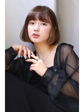 マルフェ 天王寺(marfe) 【marfe】インナーカラー＿ボブ＿ブリーチ