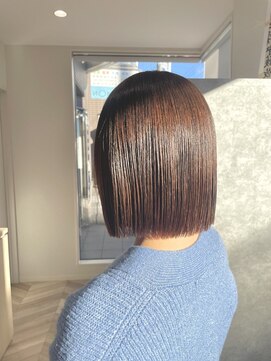 アッシュ 宮前平店(Ash) 切りっぱなしボブ
