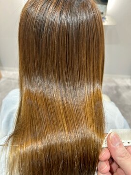 ヘアー ワークス スペース うるツヤ縮毛矯正ストレート