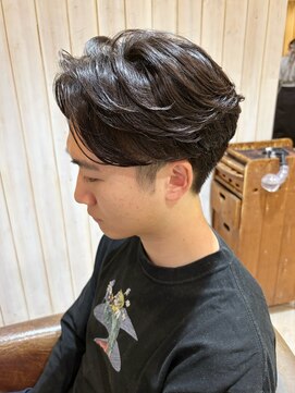 ネオリーブシェリエ 浅草店(Neolive cherie) 毛流れパーマ　メンズ