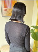 〈浅草 半個室〉切りっぱなしロブ