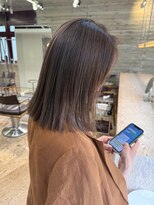 ヲタク(wotaku.)&nbsp;ラベンダーグレージュ透明感カラーダブルカラーミルクティー韓国