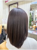 乾かすだけで完成◎美髪矯正ストレート